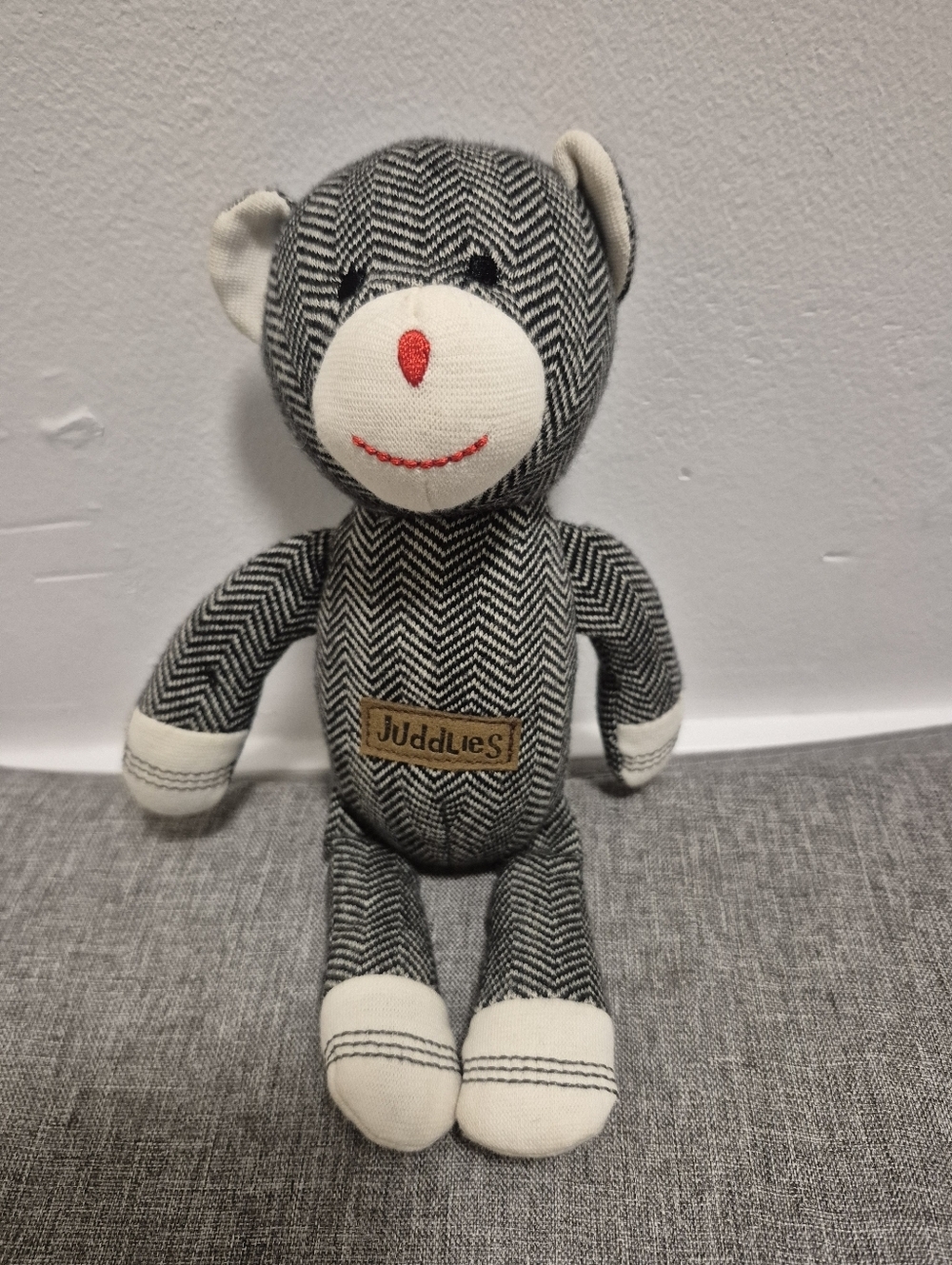 *5/$25* Juddlies Cottage Collection Organic Rattle Bear Baby Cute Nostalgic